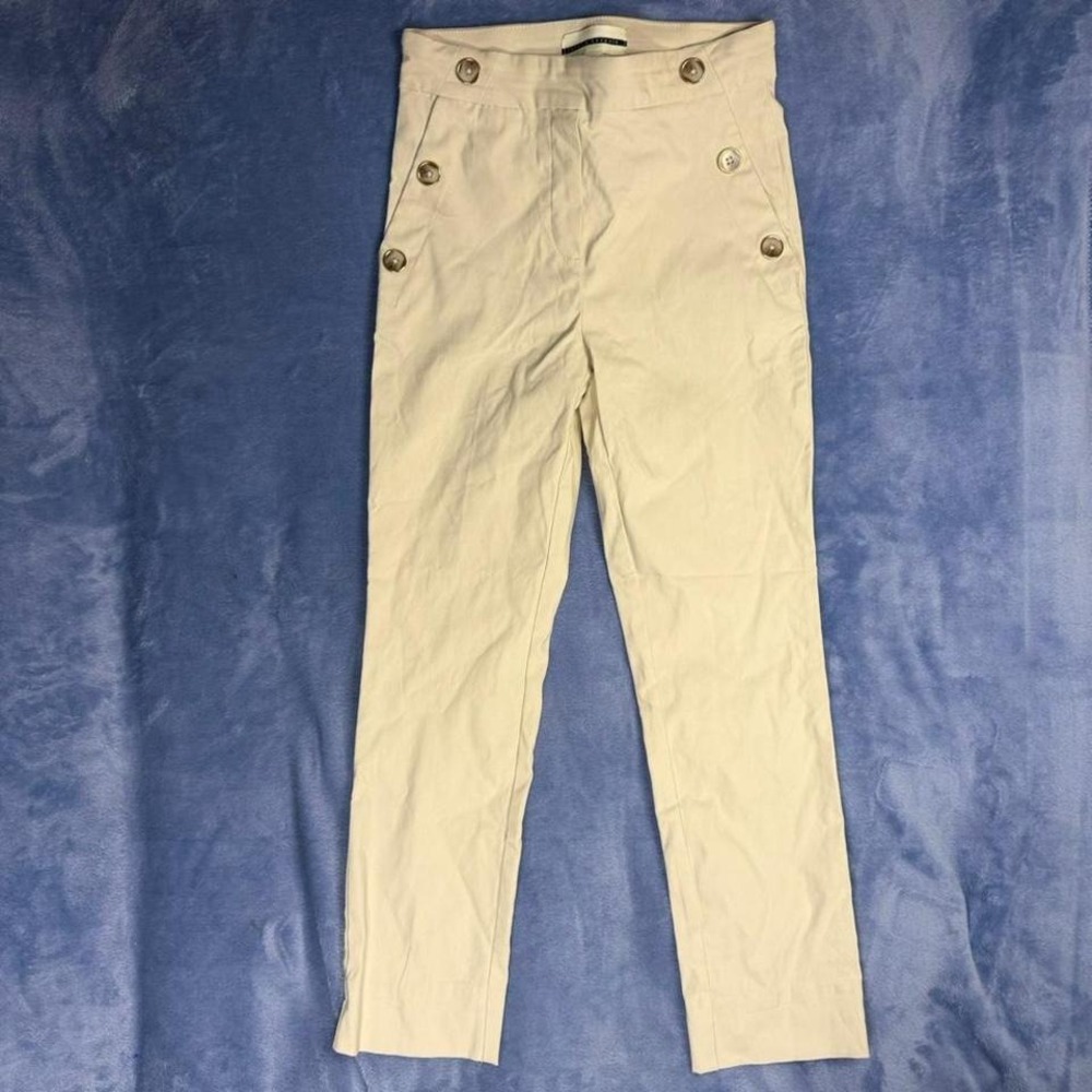 Jules & Leopold cream trousers women Size XS